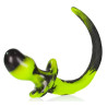Oxballs Plug Queue Puppy Tail Bulldog 11.5  x 6 cm Jaune